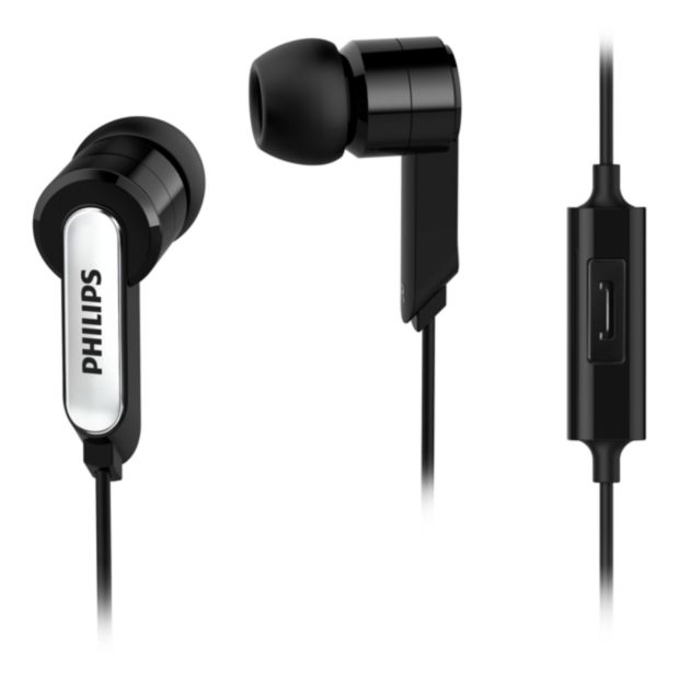 In-ear headphones with mic