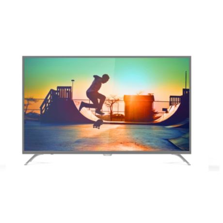 55PUF6092/T3 6000 series 4K 超薄智能 LED 电视