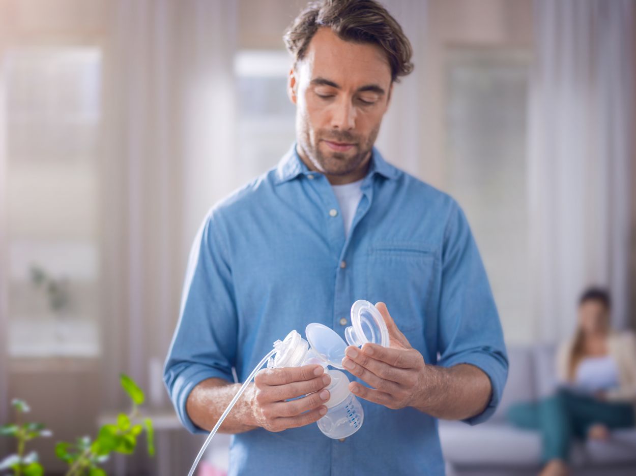Philips Avent Sacaleches Eléctrico Doble SCF397/11 1ud