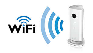 Поддържа Wi-Fi за поставяне навсякъде в дома