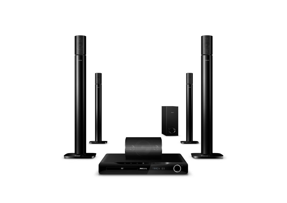 Philips 5.1 hot sale dvd home theater