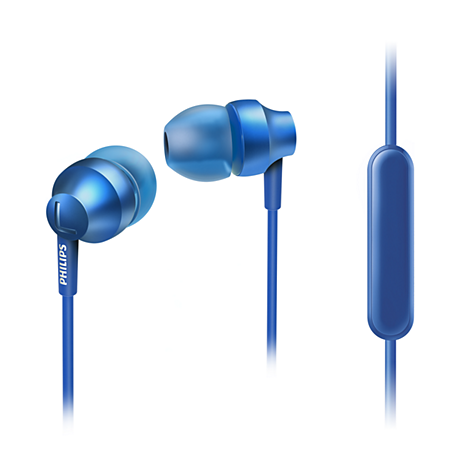 SHE3855BL/00  Kulak içi mikrofonlu kulaklık