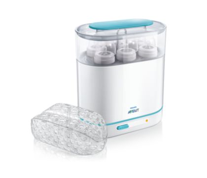 Electric steam sterilizer 2024 for baby bottles