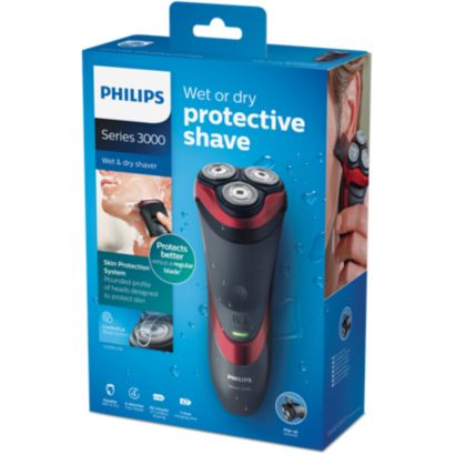 Wet or Dry, Protective shave