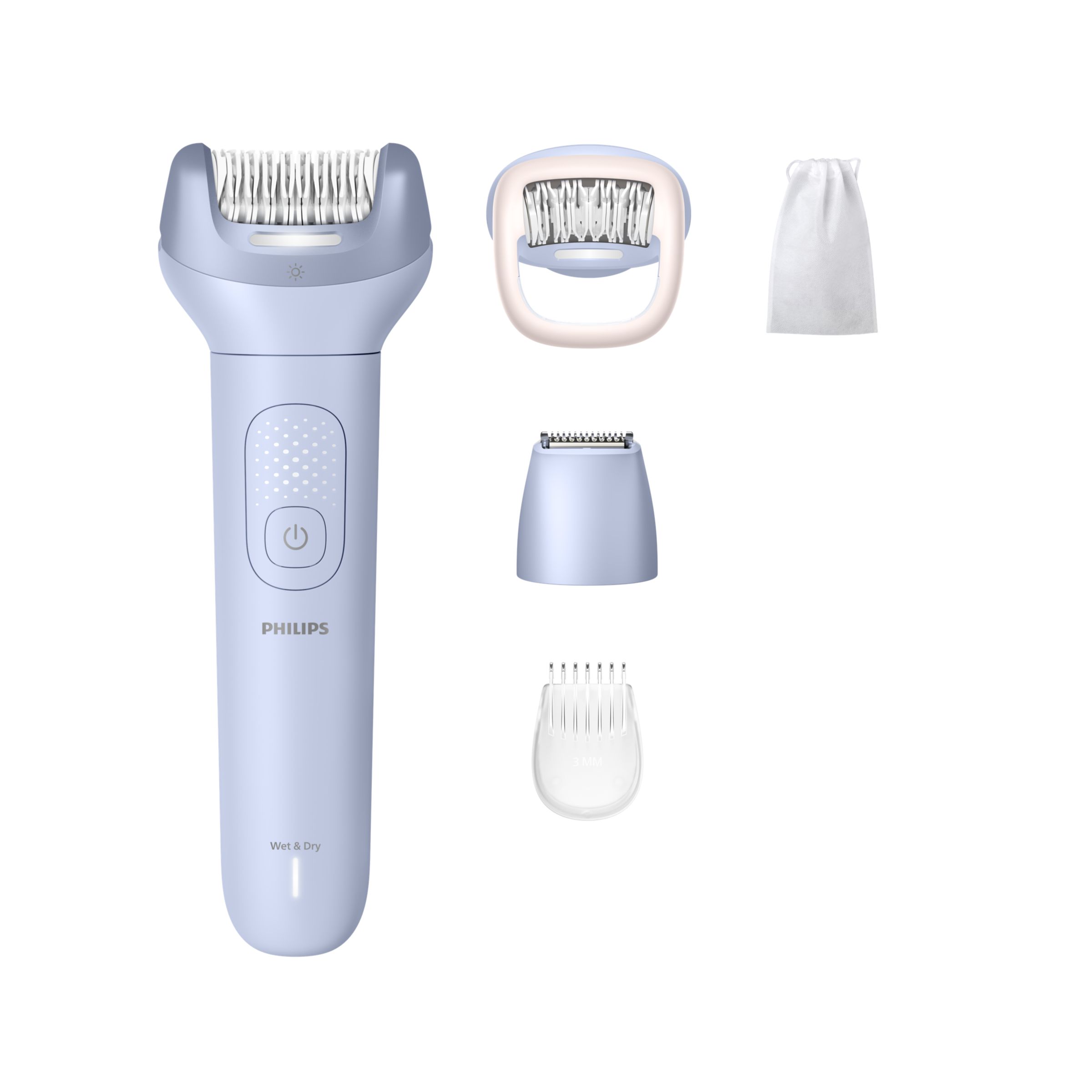 Philips Epilator Series 8000 - Bezdrátový Epilátor Na Mokré I suché Ošetření - BRE711/00
