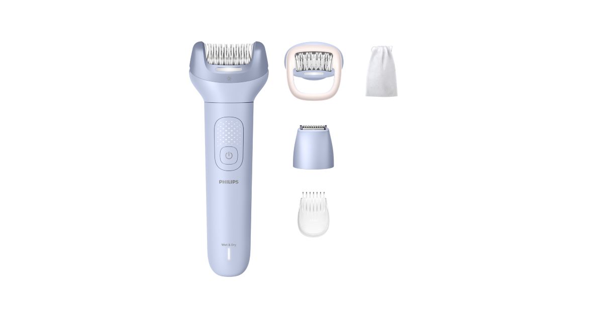 Epilator Series 8000 Bezkáblový epilátor, mokré a suché použitie BRE711/00 - hlavný produktový obrázok Philips