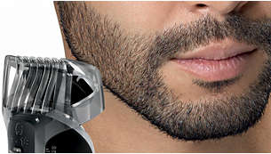 Pente p/ barba e bigode c/ 18 ajustes de comprimento