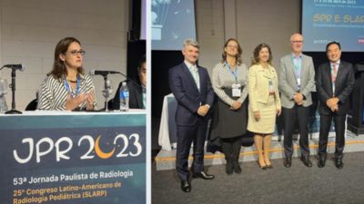 Panel discussion and speakers at JPR 2023 radiology conference on digital health and AI