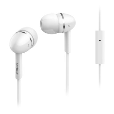 SHE1455WT Headphones with mic
