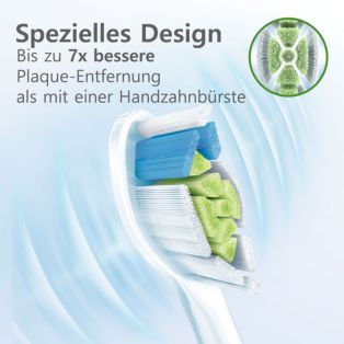Sonicare W2 Optimal White 2x Weiße Bürstenköpfe für Schallzahnbürste