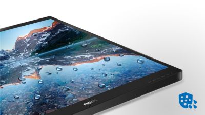 Monitor front surface meets IP65 for water and dust resistance