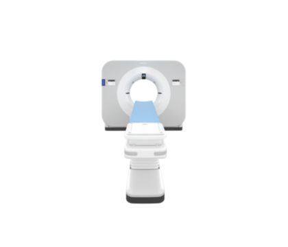 Spectral CT 7500 front view table out