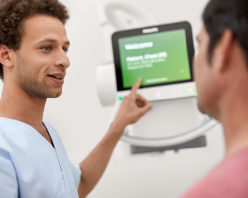 Patient focus Eleva Tube Head