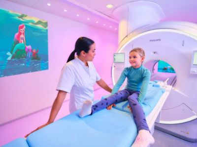 Philips Ambient Experience for MRI with Disney stories and characters