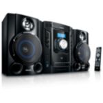 Enjoy DVD and MP3-CD in rich sound