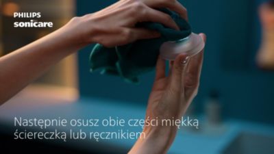 Czyszczenie podstawki ładującej