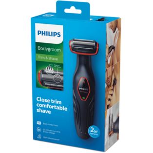 Bodygroom series 3000 Showerproof body groomer with skin comfort system