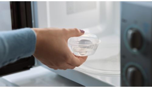 Sterilising carrying case for fast, easy hygiene