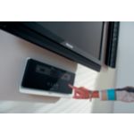 Surround sound from the wall