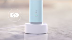 Jusqu'à trois semaines de brossage avec une charge complète