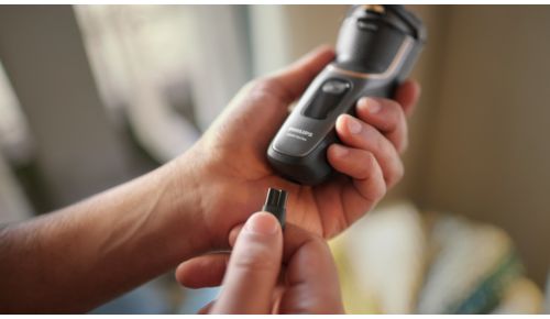 60 minuti di rasatura senza filo dopo una ricarica di 1 ora