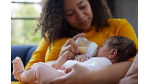 Gib deinem Baby Zeit für die Umgewöhnung