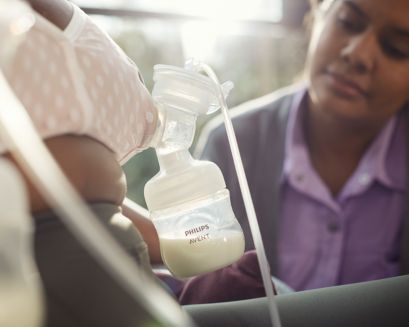 Quicker milk flow with Philips Avent electric breast pumps.