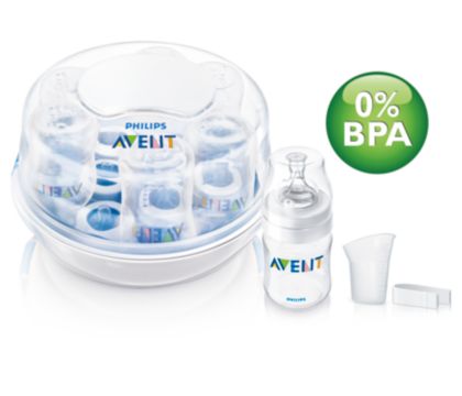 Avent travel hot sale steriliser