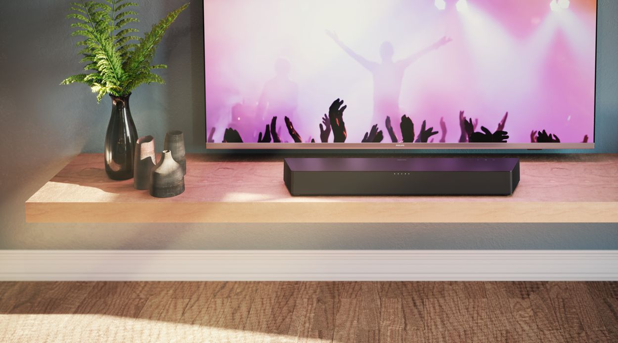 Soundbar 2.1 with built-in subwoofer TAB5706/37 | Philips