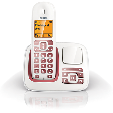 CD2951WR/22 BeNear Draadloze telefoon met antwoordapparaat