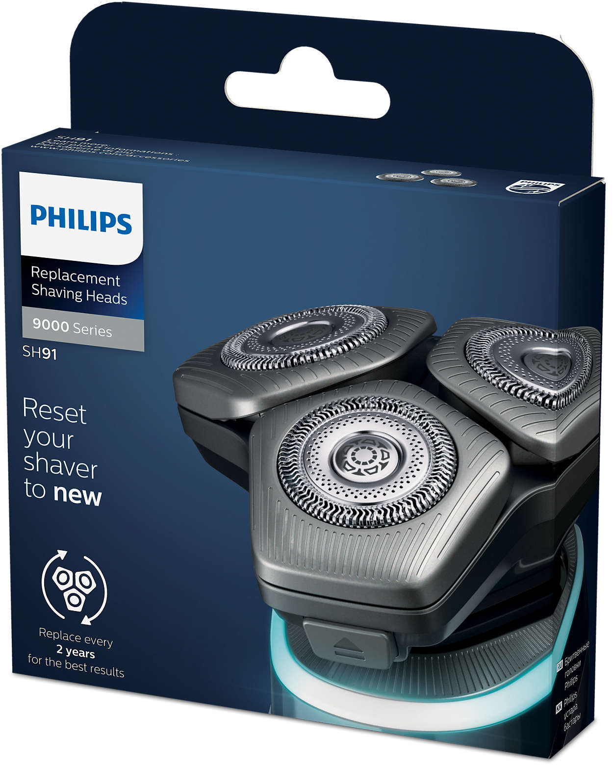 Shaver series 9000 and SP9000 Replacement shaving heads SH91/50 | Philips