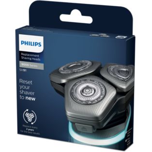 Shaver series 9000 and SP9000 Vaihtoajopäät