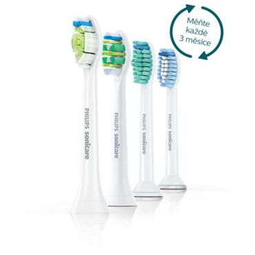 Philips Sonicare Balení 4 ks náhradních hlavic sonického kartáčku
