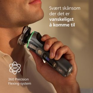 i9000 Prestige Ultra Våt og tørr elektrisk barbermaskin med SkinIQ Pro