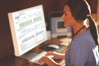 Care Orchestratorシステム上の臨床医モニタリングデータ