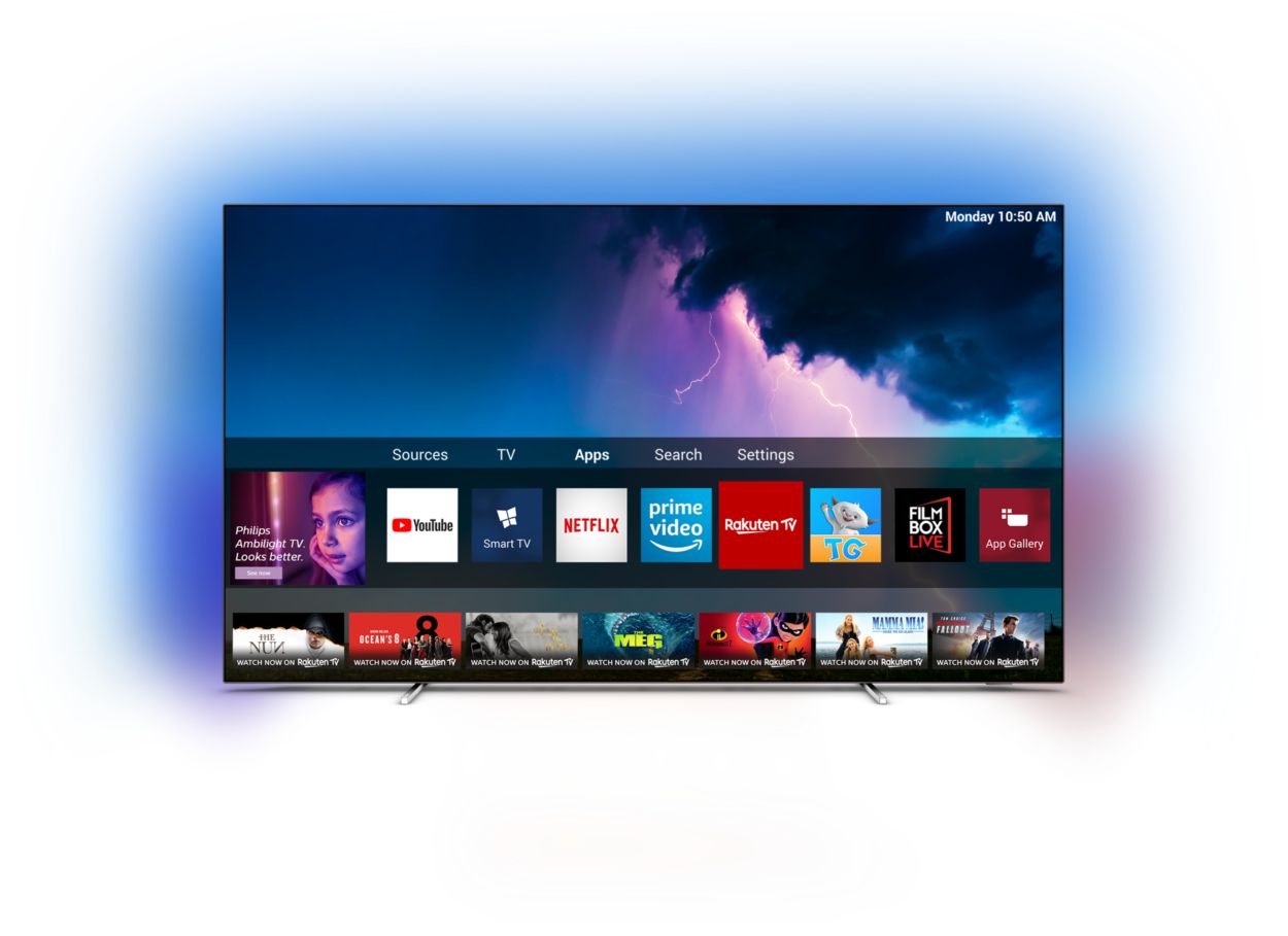 OLED 7 series 4K UHD OLED Smart TV 55OLED754/12 | Philips