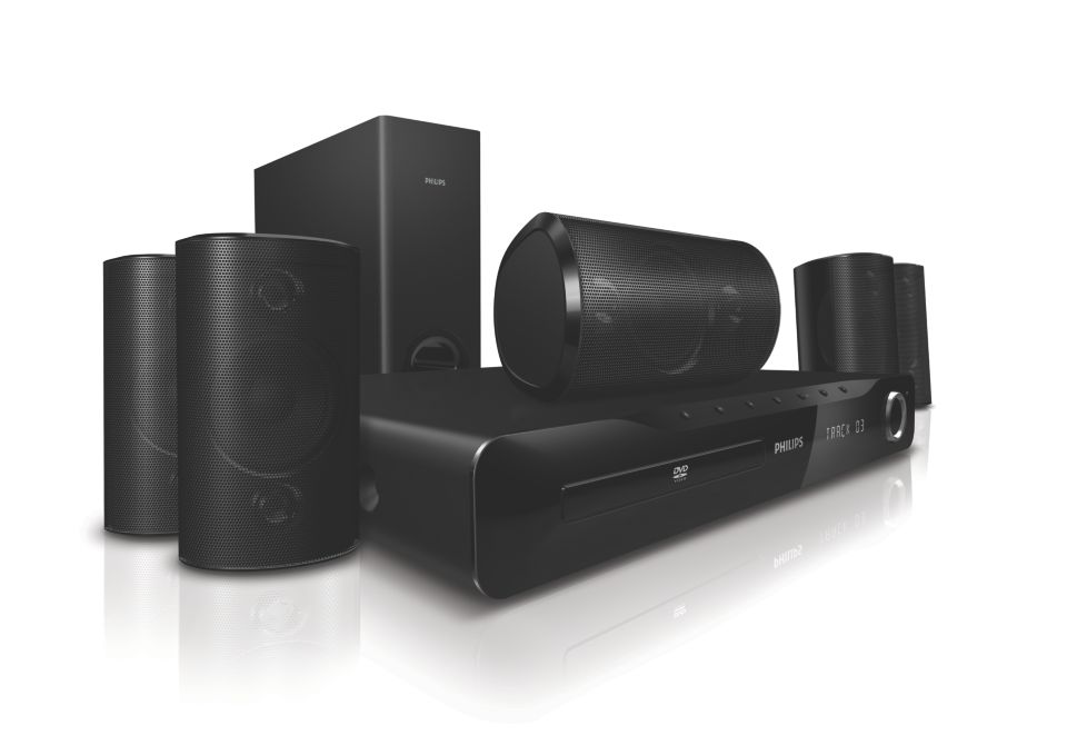 Philips 5.1 hot sale dvd home theater