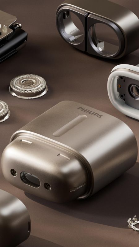 Philips 700 Shaver parts build from sustainable materials