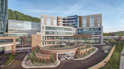 Exterior of Carilion Clinic
