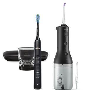 DiamondClean 9000 Electric toothbrush & cordless water flosser bundle