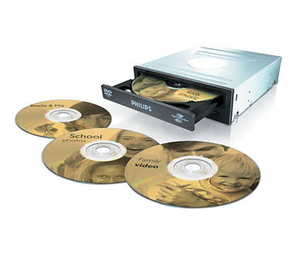 Inscripţionaţi şi etichetaţi DVD-urile cu un singur dispozitiv