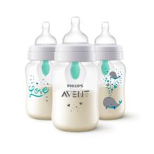 Anti-colic bottle with AirFree vent