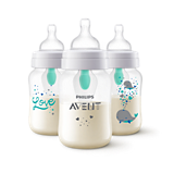 Anti-colic bottle with AirFree vent