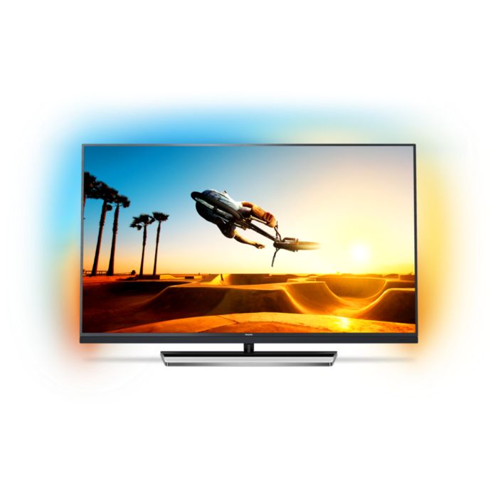 Ultraslanke 4K LED-TV met Android TV