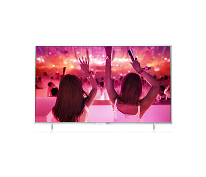 Televisor LED Full HD ultradelgado con tecnología Android TV