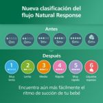 Mantiene el ritmo de succión individual del bebé
