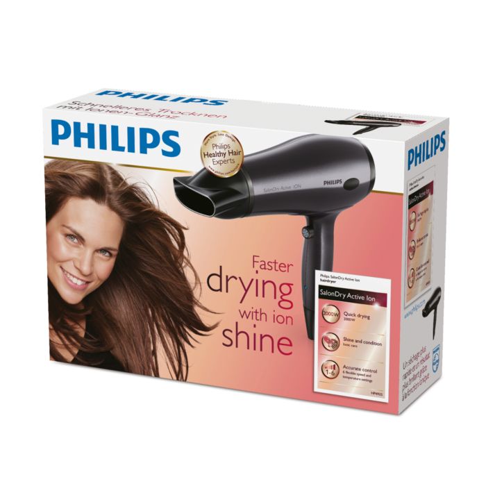 Quick store shine hairdryer