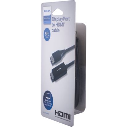 DisplayPort to HDMI Cable