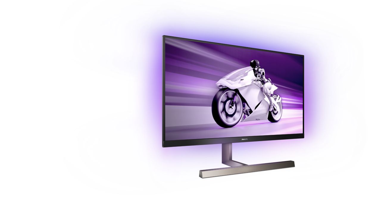 Gaming Monitor 4K HDR display with Ambiglow 329M1RV/27 | Evnia