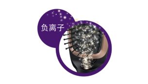 负离子养护，令秀发顺滑、亮泽